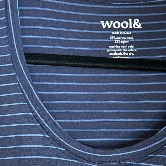 Wool& Dresses & Skirts - Wool& Merino Wool Short Sleeve Maggie Swing Dress XL-Long